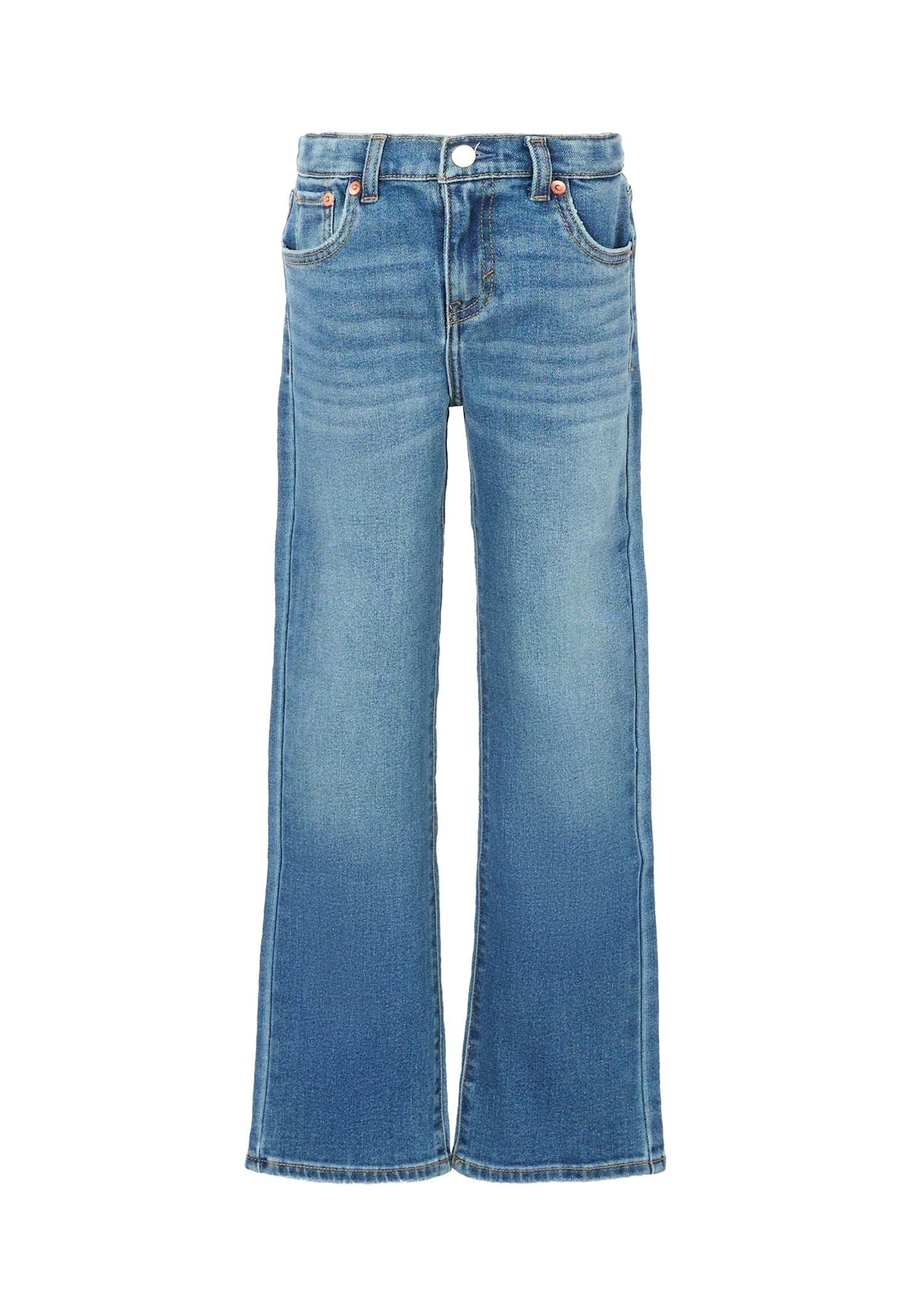 Levi's Blue Jeans For Girl With Logo Patch | Italist.com US