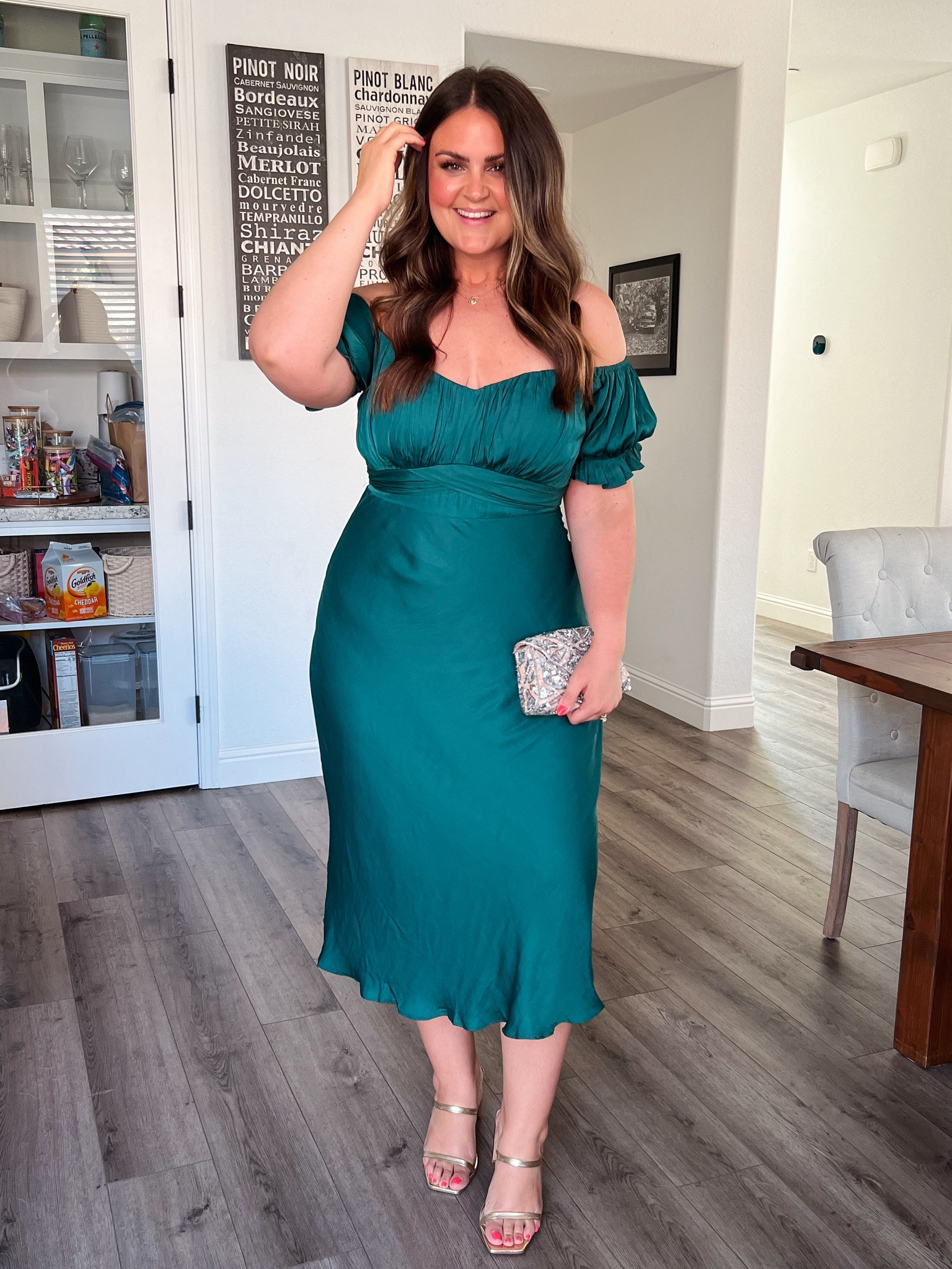 Dress, XL
**code itscourtney20
Shapewear, XL
**code CourtneyHxSpanx 

Formal dress, dress with sleeves, wedding guest dress, spring dress, party dress, midsize, size 12, size 14

#LTKwedding #LTKmidsize #LTKstyletip