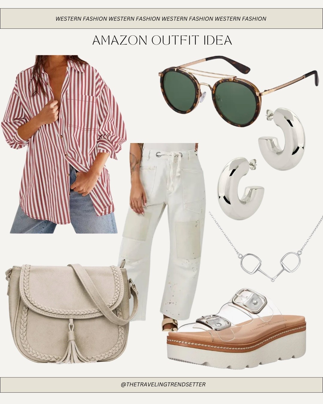 Amazon outfit idea - button down top for summer and white jeans barrel
Jeans / FP look alike - look for less - vacation outfit - resort wear 

#LTKStyleTip #LTKFindsUnder100 #LTKFindsUnder50