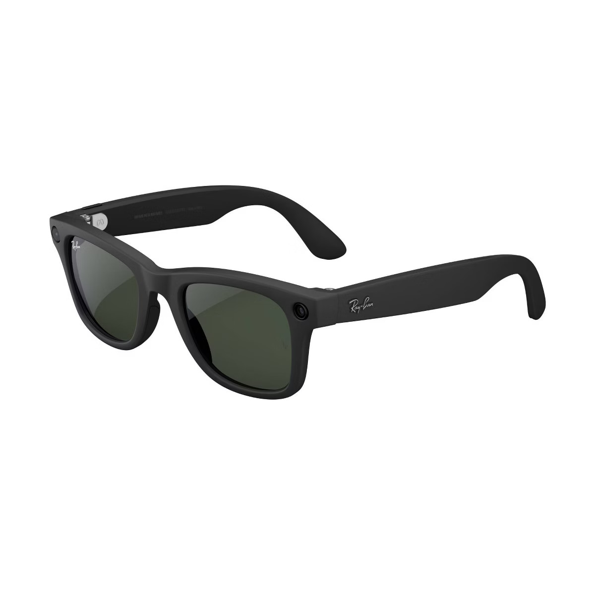 Ray-Ban | Meta Wayfarer Smart Glasses - Matte Black, Clear to Graphite Green Transitions | Target