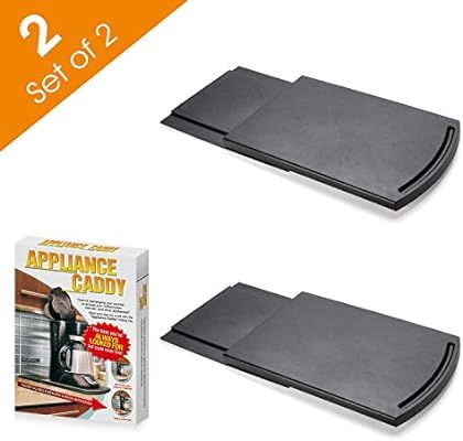 GAGAYA Handy Sliding Tray for Coffee Maker, Kitchen Appliance Moving Caddy, Countertop Storage Ma... | Amazon (US)