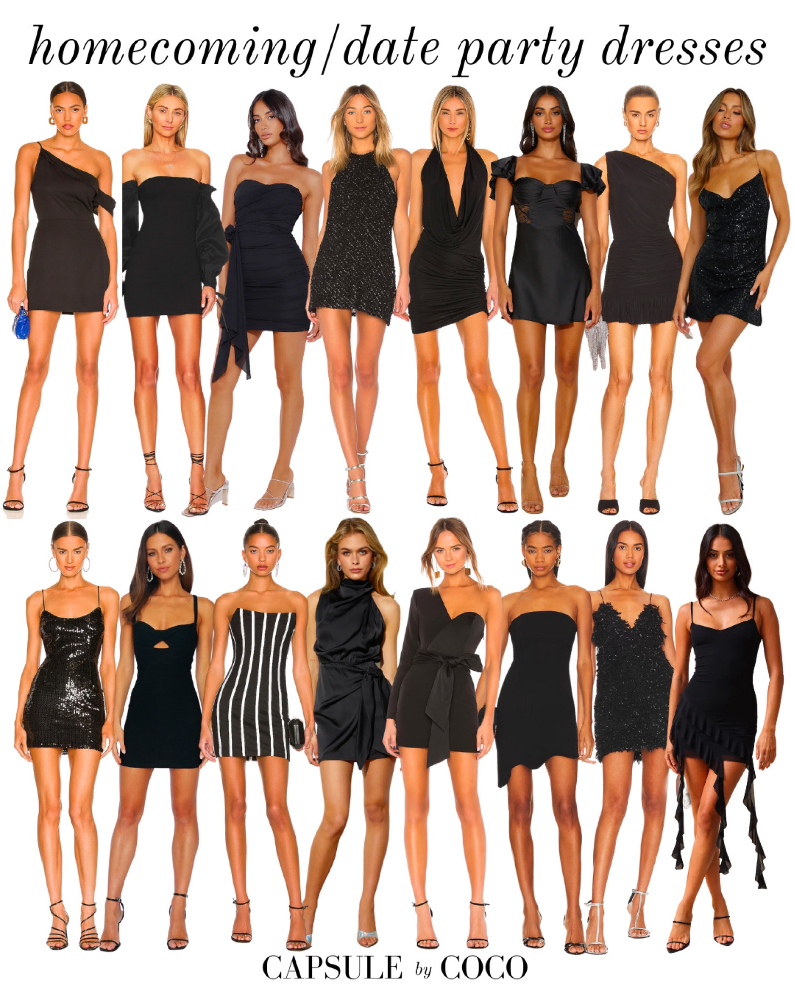 HOMECOMING/DATE PARTY DRESSES 🖤

Sorority, sorority date party, date party dress, mini dress, date party dresses, sorority dress, sorority party, sorority date, SEC, college, prom dress, prom dresses, homecoming dress, homecoming dresses, hoco dress, hoco dresses, sorority formal dresses, fraternity, fraternity formal, delta gamma, Dee gee, DG, Tri Delta, Tri Delt, DDD, Phi Mu, Kappa Delta, Kay Dee, KD, Kappa Kappa Gamma, Kappa, KKG, Alpha Omicron Pi, AOPi, Alpha Delta Pi, ADPi, Pi Beta Phi, Pi Phi, Alpha Phi, A Phi, APhi, Chi Omega, Chi O, ChiO, Alpha Chi Omega, A Chi O, Alpha Chi, Sigma Kappa, Zeta Tau Alpha, Zeta, Ole Miss, The University of Mississippi, HYDR, Hotty Toddy, Mississippi State, The University of Alabama, Bama, Bama Rush, rushtok, Auburn, Mizzou, The University of Missouri, Clemson, Sorority recruitment, Vanderbilt, Vandy, Florida, Black dress, Black mini dresses, Black dress, Black mini dresses, revolve dresses, LBD, CapsuleByCoCo, Capsule By CoCo

#LTKU #LTKSeasonal #LTKstyletip