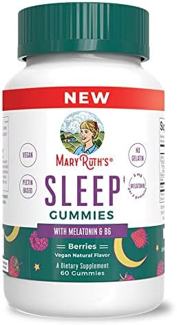 MaryRuth's Melatonin Gummies | Melatonin 5mg Sleep Gummies with Vitamin B6 | Made with Organic Ca... | Amazon (US)