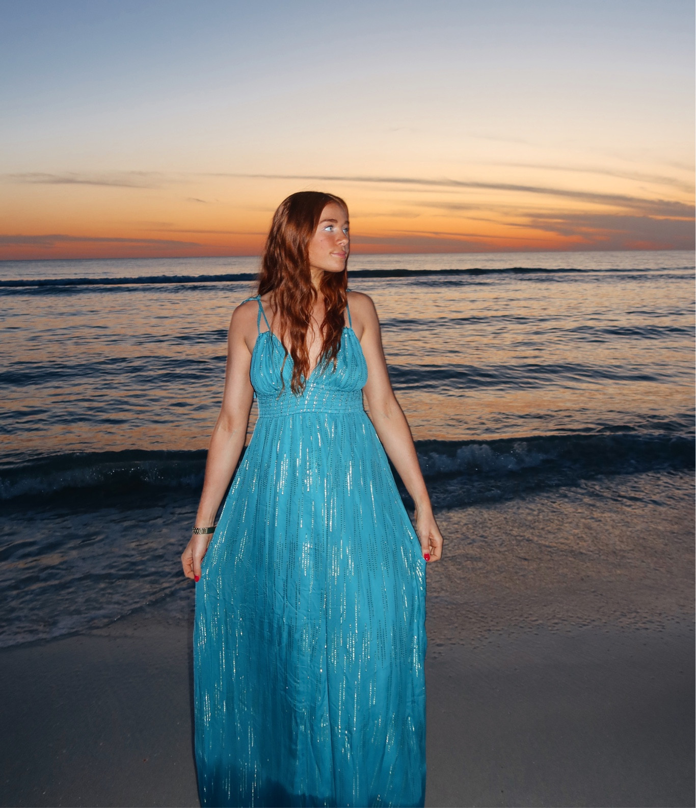 Beautiful blue dress perfect for beach dinners and summer 

#LTKSeasonal #LTKfit #LTKGiftGuide
