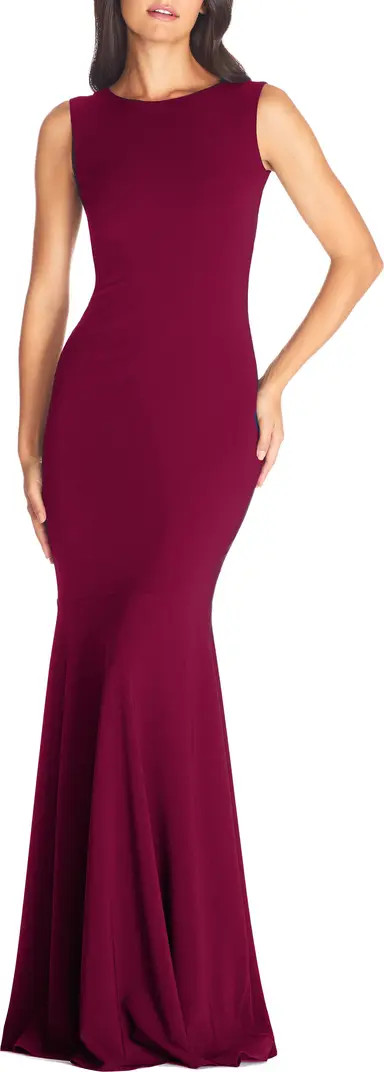 Leighton Sleeveless Mermaid Evening Gown | Nordstrom