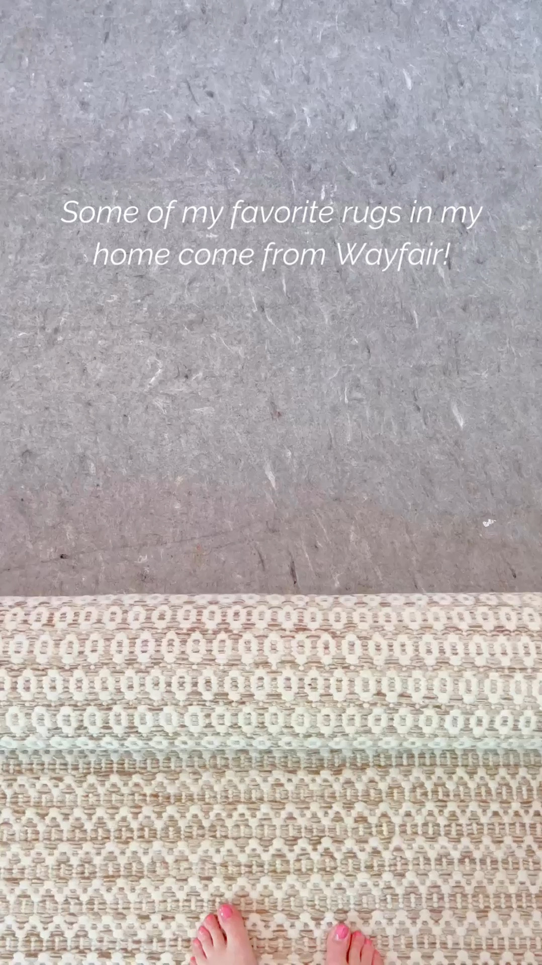 Did you know @Wayfair has a gorgeous collection of coastal rugs? Sharing several favorites in my home that I purchased from Wayfair, as well as several others that I love!  #Wayfair #WayfairPartner
–

coastal home decor, neutral home decor, coastal bedroom decor, bedroom ideas, bedroom rugs, neutral rugs, 8x10 rugs, 9x12 rugs, 5x8 rugs, 3x5 rugs, runners, wayfair rugs, beach house rugs, lake house rugs rugs on sale, blue & white rugs, textured rugs, rugs with fringe, home office rugs

#LTKSaleAlert #LTKHome #LTKVideo