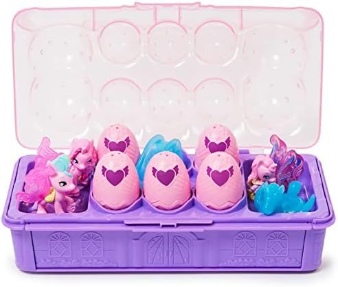 Hatchimals CollEGGtibles, Unicorn Family Carton with Surprise Playset, 10 Characters and 2 Access... | Amazon (US)