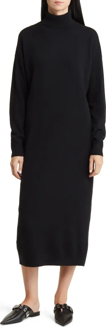 Long Sleeve Wool & Cashmere Sweater Dress | Nordstrom
