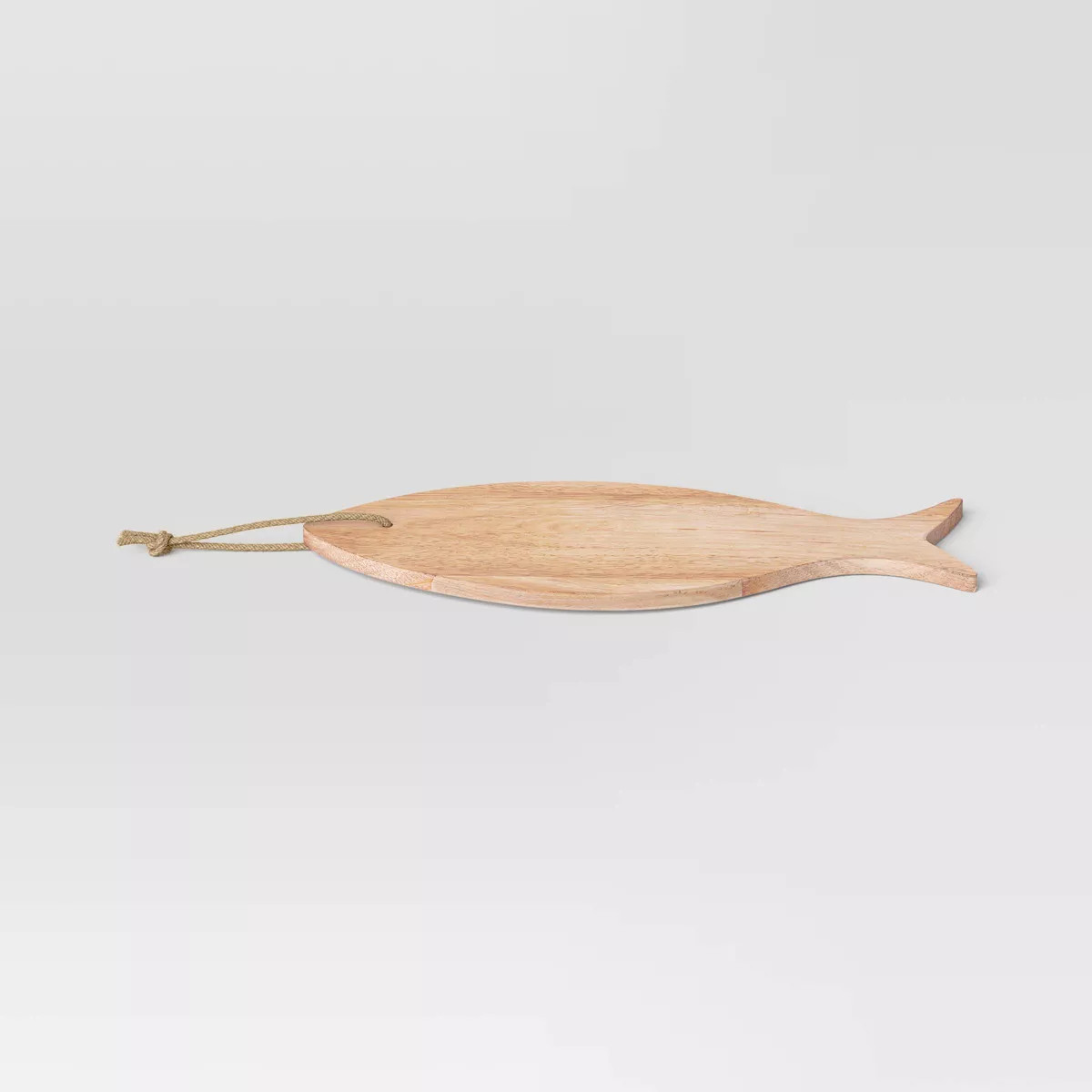 6.5" Wooden Fish Shape Serving Board with Rope - Threshold™ | Target