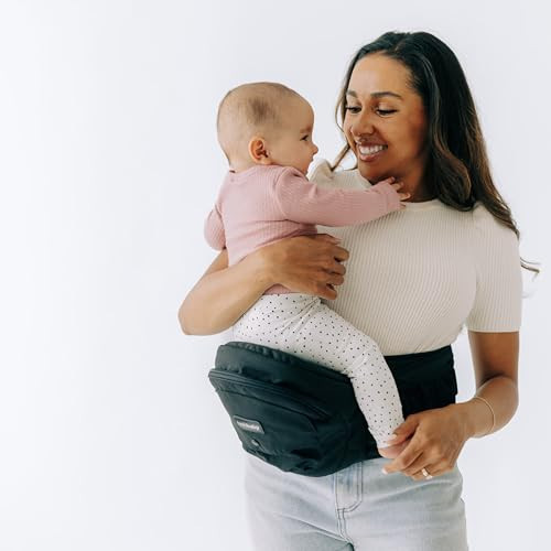 Tushbaby The Original Premium Quality Hip Seat Carrier – Safety-Certified Baby & Toddler Carrier with Secure Safety Buckles, No-Flimsy-Foam Design, Storage Pockets & Nursing Pillow. 0–3 yrs | Amazon (US)