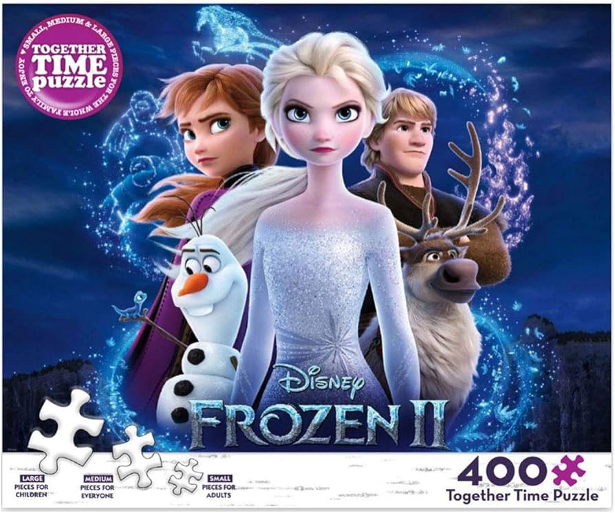 Ceaco - Disney - Together Time - Frozen II - 400 Piece Jigsaw Puzzle | Amazon (US)