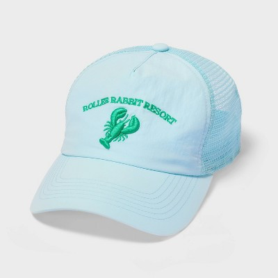 Adult Embroidered Baseball Hat Light Aqua - Roller Rabbit x Target | Target