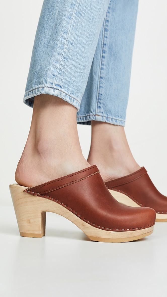 Old School High Heel Clogs | Shopbop