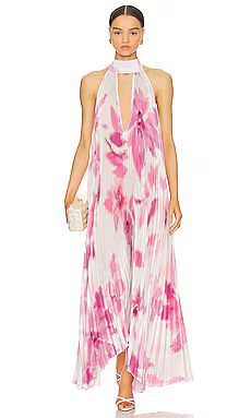 L'IDEE Opera Gown in Jardin Pink from Revolve.com | Revolve Clothing (Global)
