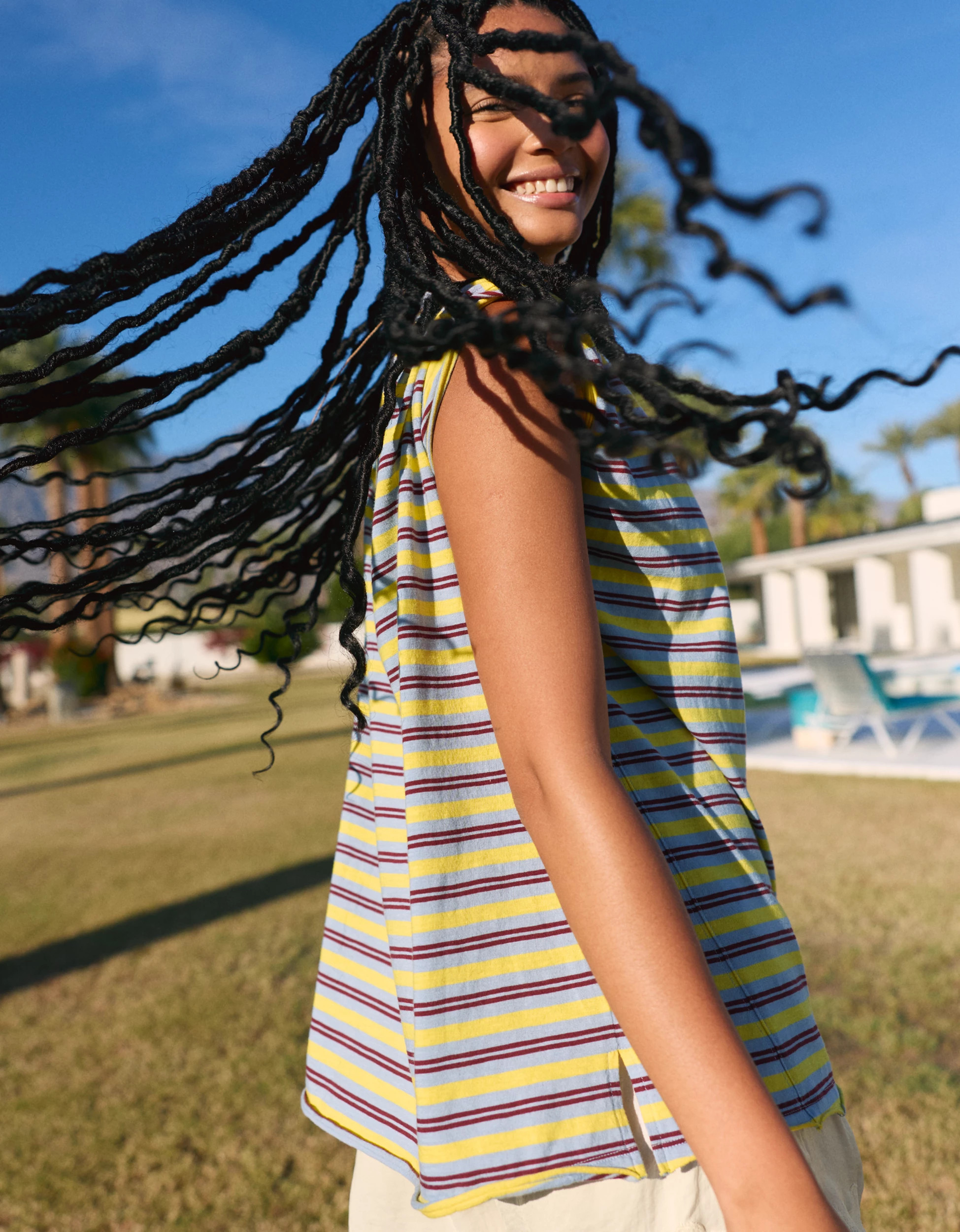 Aerie Oversized Crew Boyfriend T-Shirt | American Eagle Outfitters (US & CA)
