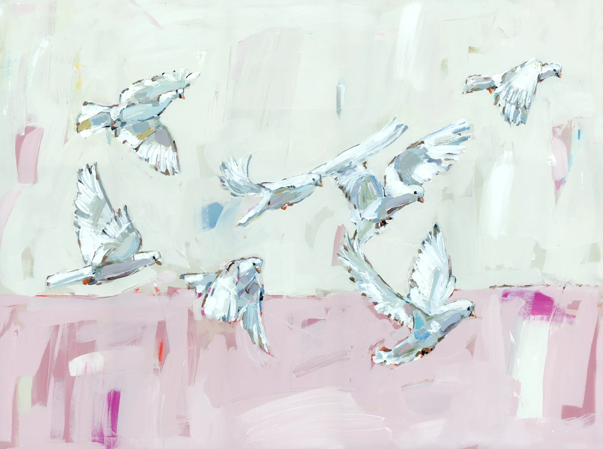 "Peace On Earth I" on paper | Chelsea McShane Art