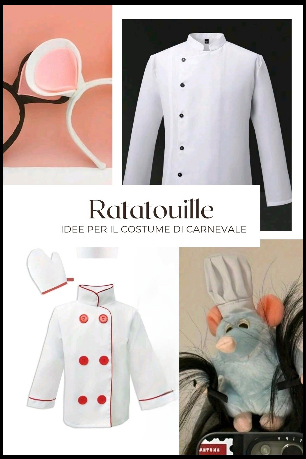 Idee per un costume di carnevale a tema Ratatouille 

#LTKeurope #LTKitalia #LTKkids