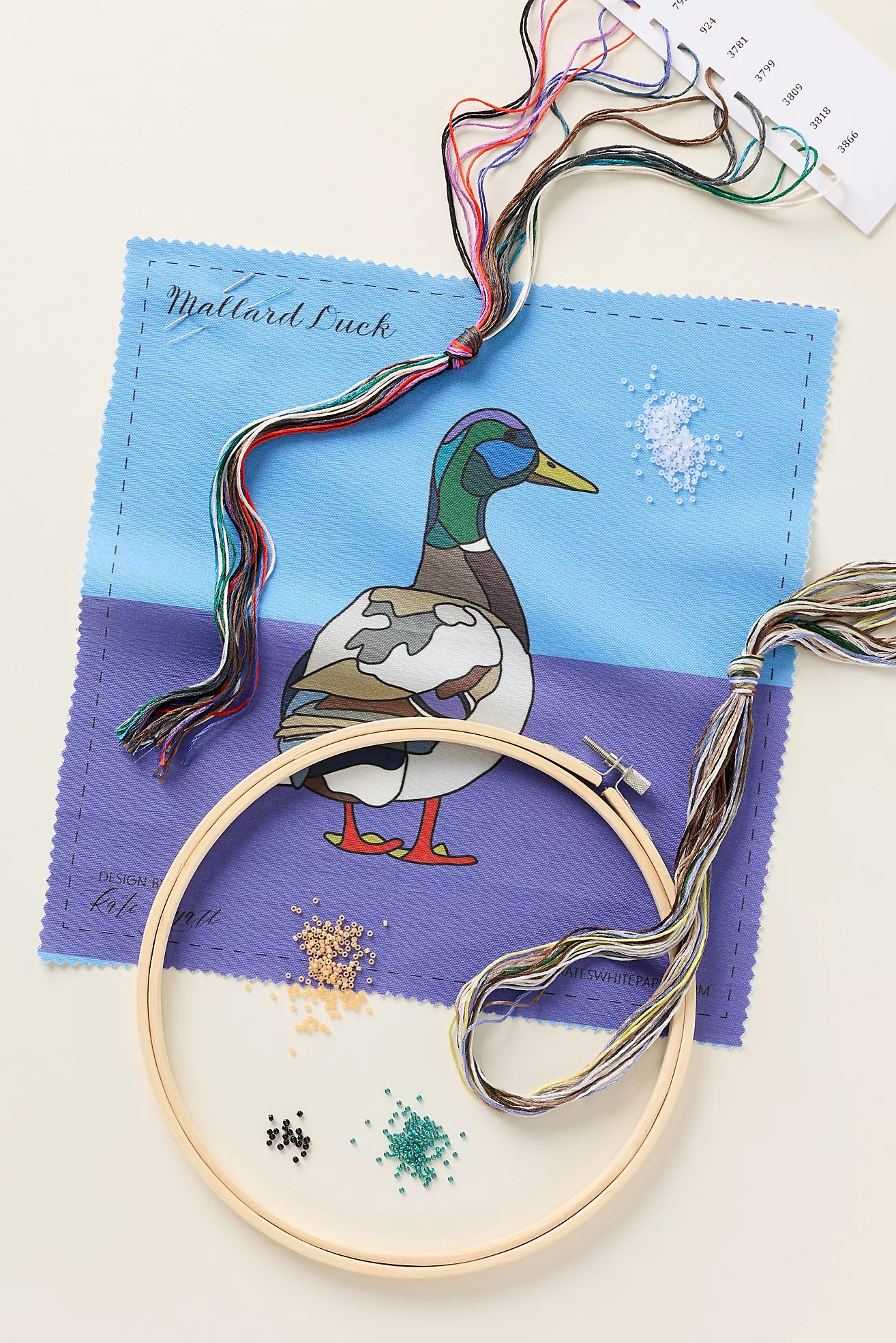 Kate Wyatt DIY Embroidery and Beadwork Kit | Anthropologie (US)