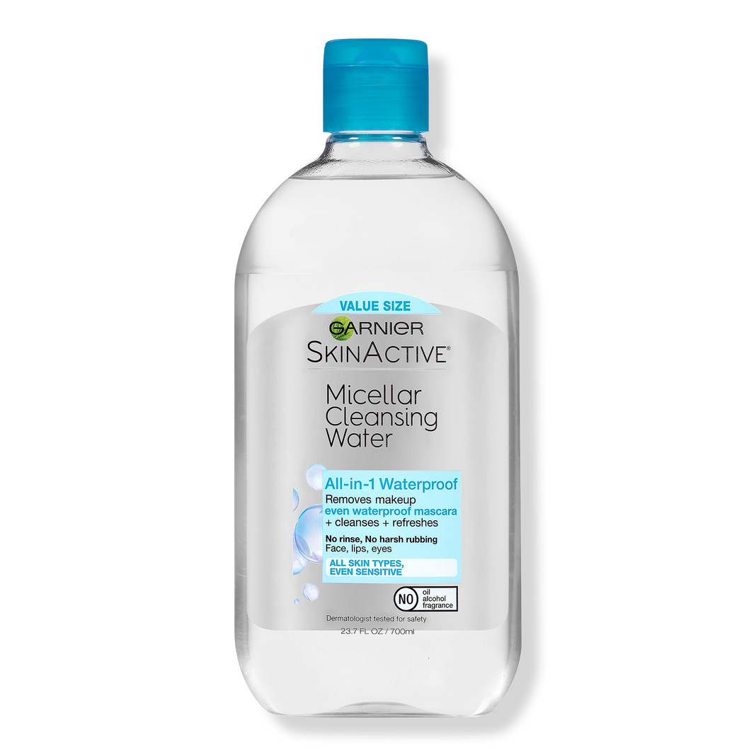 SkinActive Micellar Cleansing Water All-in-1 Cleanser & Waterproof Makeup Remover | Ulta