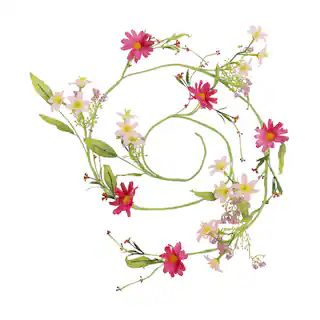 5ft. Pink Blossom Coiled Garland by Ashland® | Michaels Stores