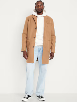 Brushed Topcoat | Old Navy (US)