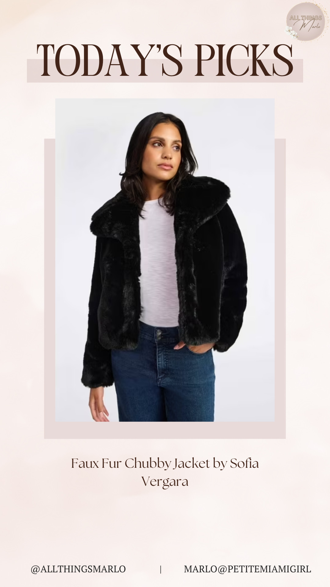 Faux Fur Chubby Jacket by Sofia Vergara 

 #LTKHoliday #LTKootd #LTKSeasonal