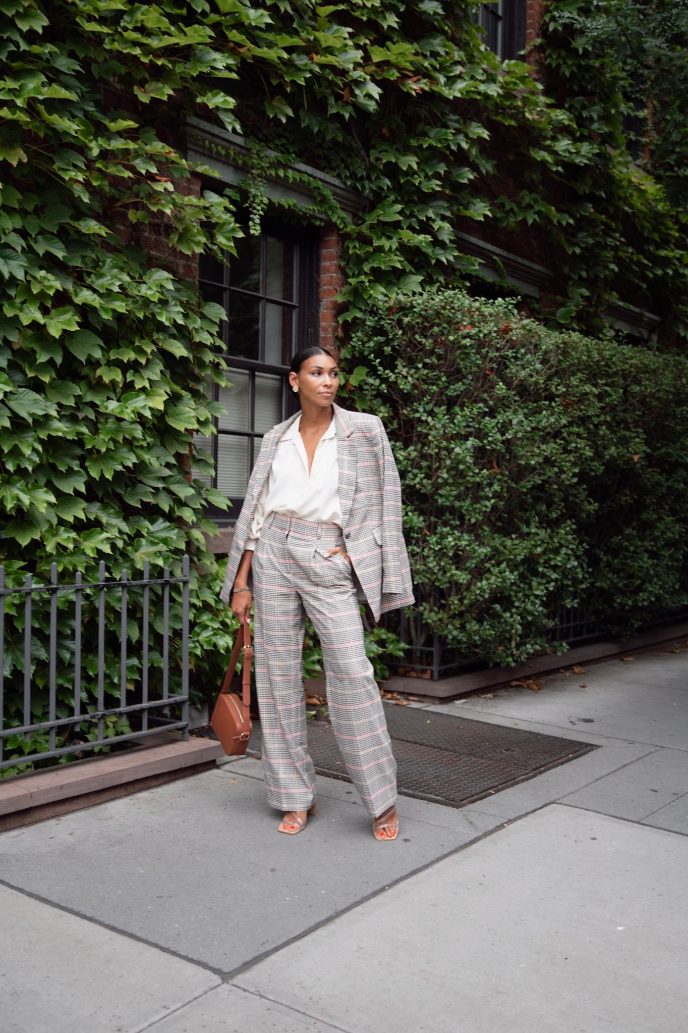 Plaid suit, work outfit, loft, office 

#LTKstyletip #LTKworkwear #LTKunder100