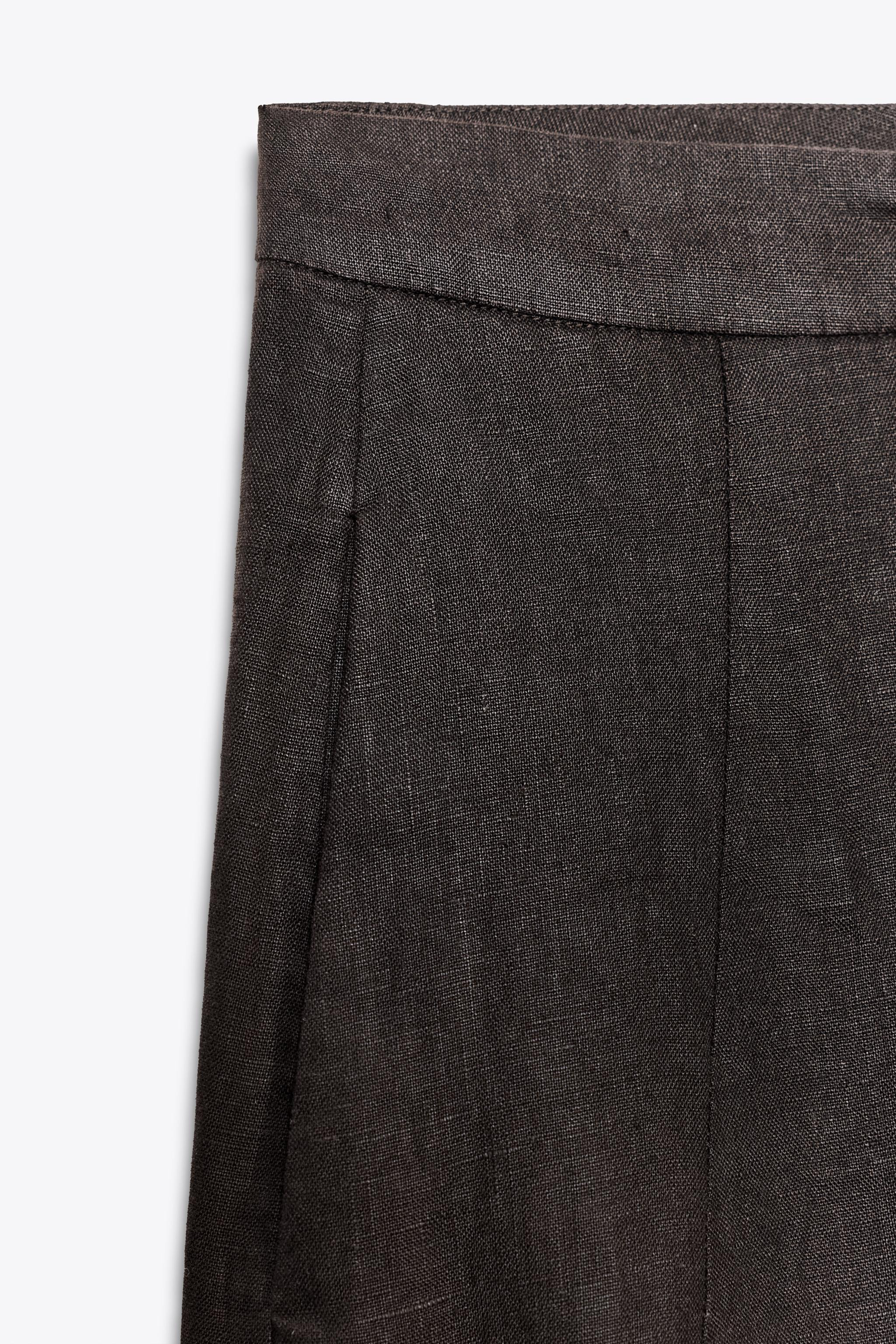 ZW COLLECTION 100% LINEN BALLOON TROUSERS | Zara UK