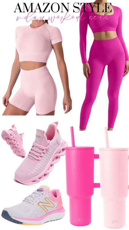 Pink Valentine's Day Gym Workout Set Outfit Idea 

#LTKstyletip #LTKMostLoved #LTKfindsunder100