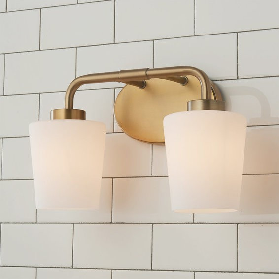 Minimalist Molly Vanity Light - 2 Light | Shades of Light