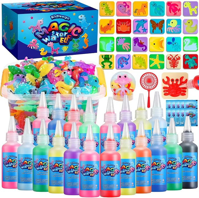 Aqua Fairy Water Gel Kit for Kids, Magic Water Elf Toy Kit with 20 Colors Magic Gel, Aqua Fairy k... | Amazon (US)