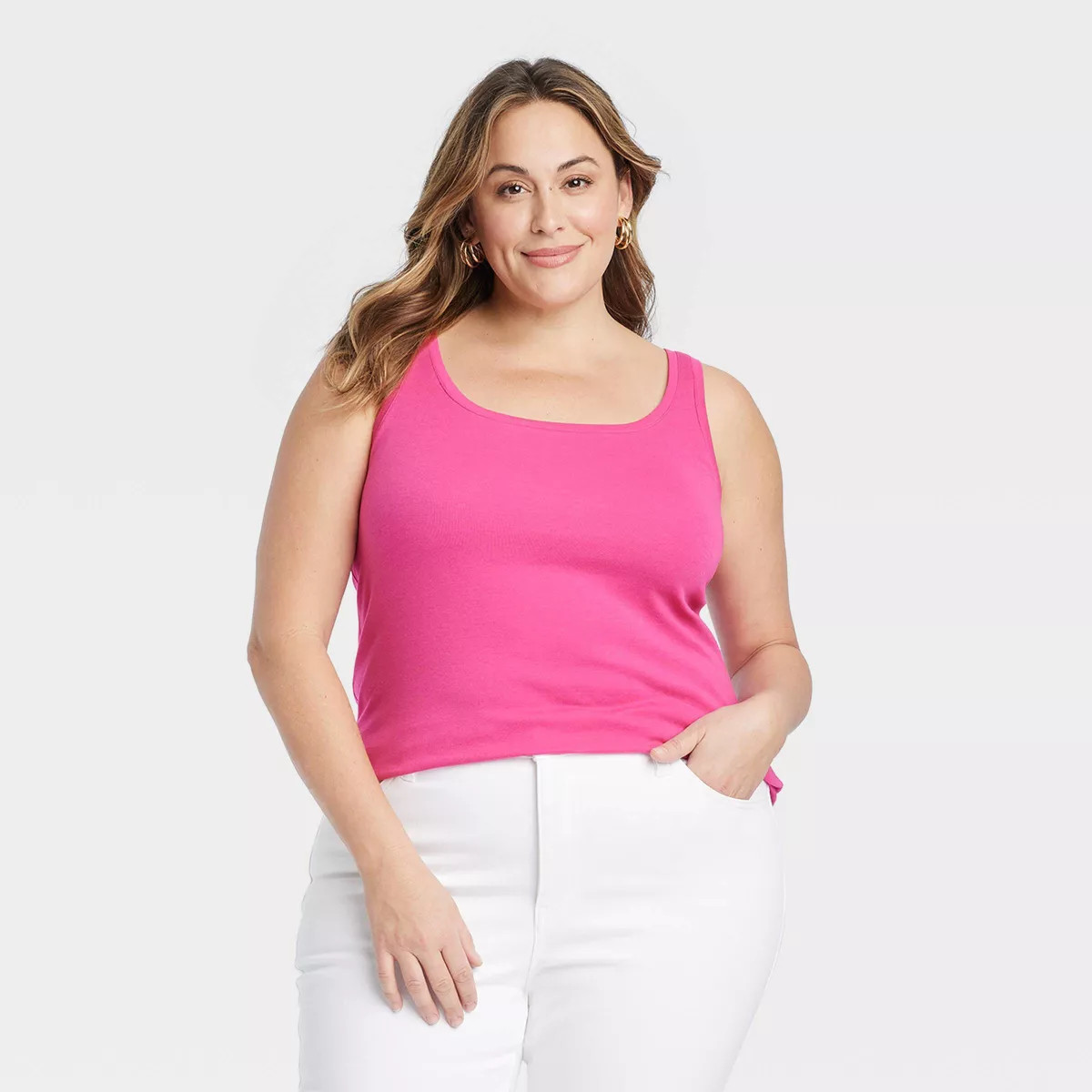 Women's Slim Fit Tank Top - Ava & Viv™ | Target