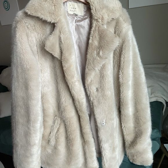 A New Day Faux Fur Coat | Poshmark