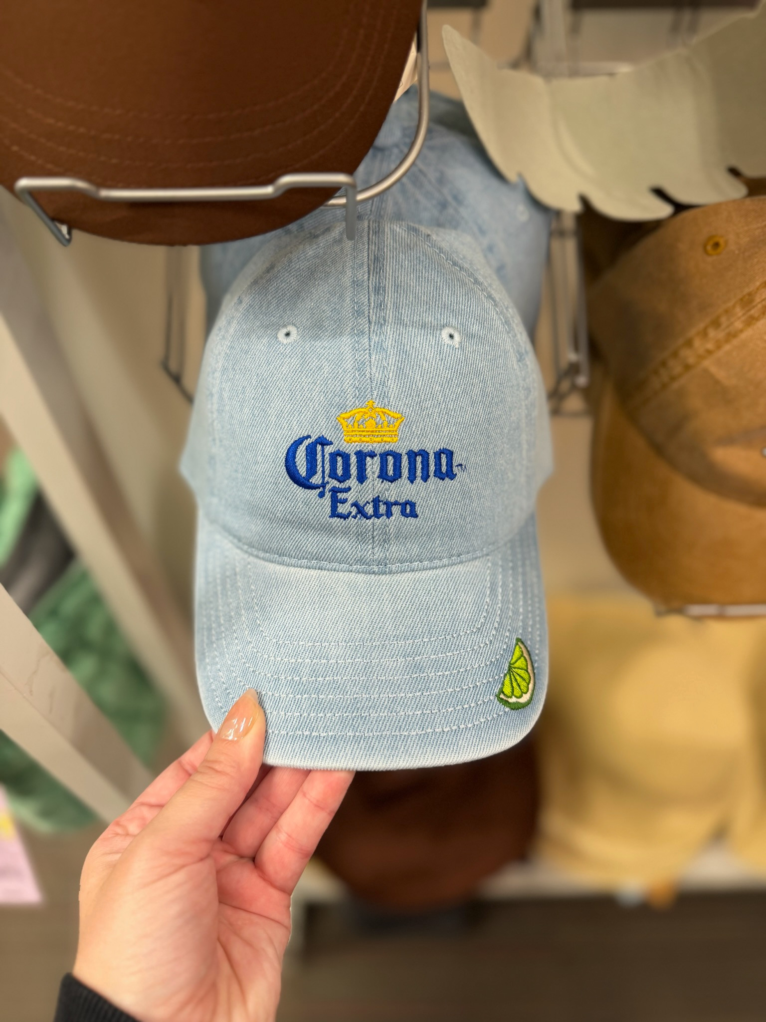 This Corona hat is such a fun find I love pieces like this for adding something extra to a simple outfit🍋‍🟩☀️
country concert outfits, date night outfits, summer outfits, teacher appreciation gift, business casual workwear, graduation dresses, work outfits, vacation outfits beach, plus size fashion, summer dresses, baseball hats, summer accessories, vacation outfits, casual style, target finds 

 #LTKootd #LTKSeasonal #LTKActive