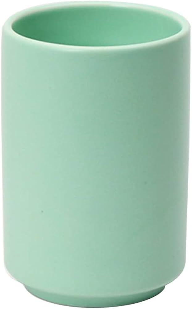 Japanese Ceramic Tea Cups, Handleless Ceramic Mugs, Simple Coffee Mugs, Solid Color Matte Glazed ... | Amazon (US)