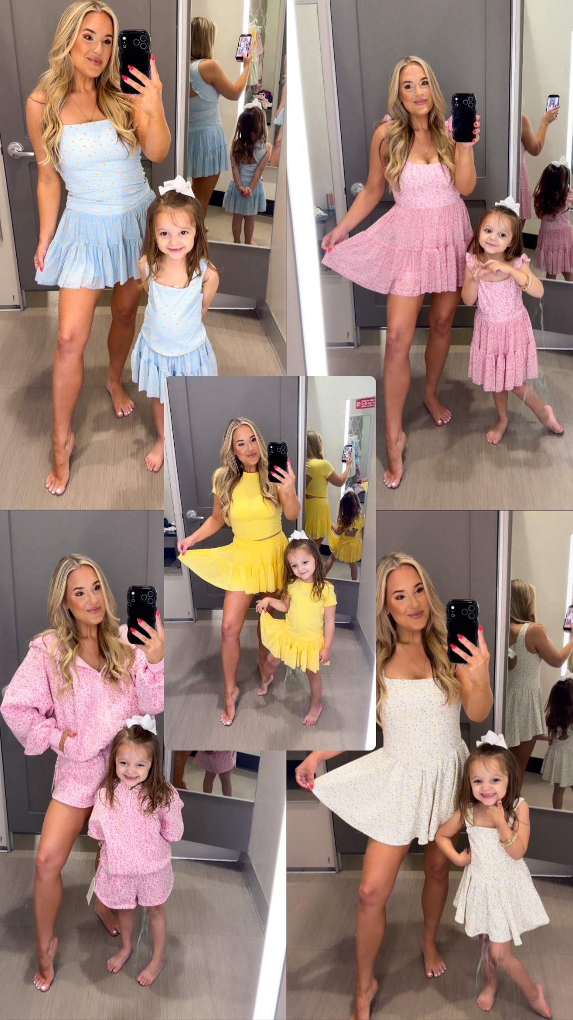 Target style, tennis dresses. Mom and daughter matching outfits. Girls athletic dresses. Kids cute play clothes. 

#LTKootd #LTKKids #LTKmomlife