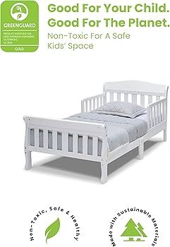 Delta Children Canton Toddler Bed, White | Amazon (US)