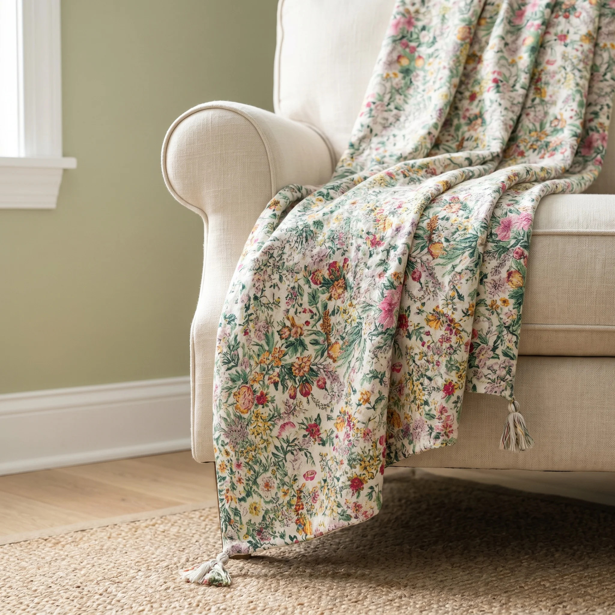 Quilted Throw Cotton Blanket | Birch Lane
