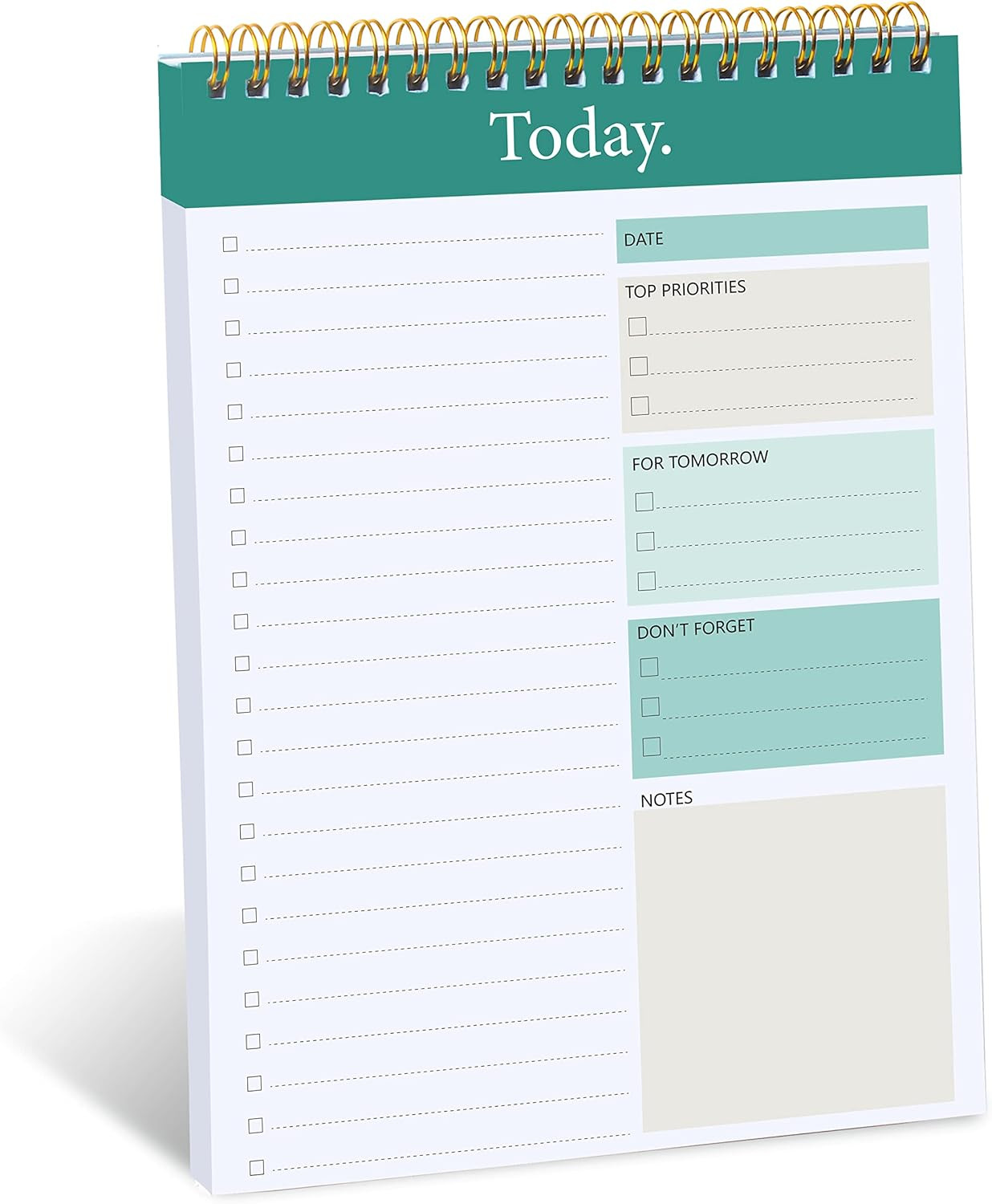 Amazon.com : To Do List Notepad - Daily Planner Notepad Undated 52 Sheets Tear Off , 6.5" x 9.8" ... | Amazon (US)