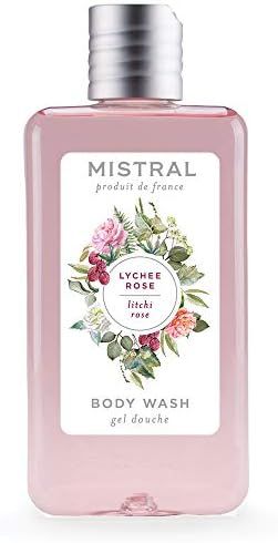 Mistral Body Wash Organic Aloe Olive, Lychee Rose | Amazon (US)