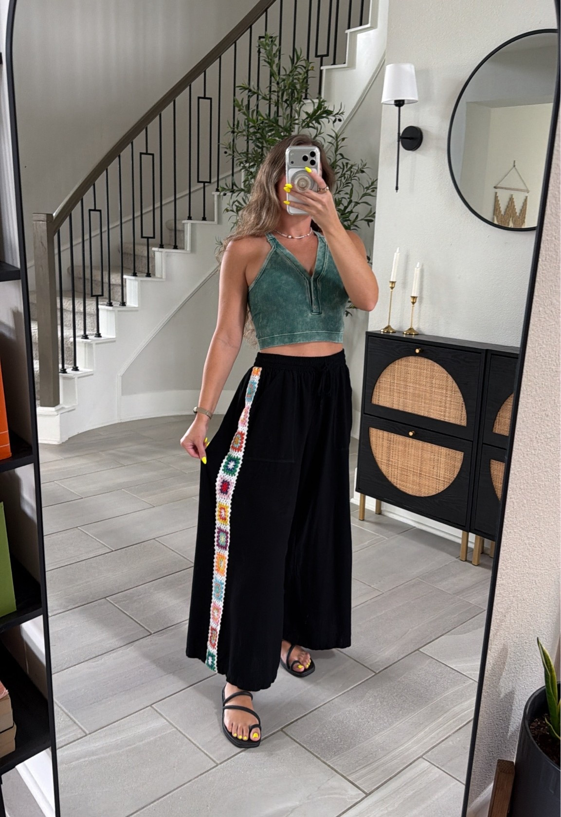 Elevated linen pants with the cutest crochet detail 🤩 These are so fun to style and are SO comfy!

#LTKootd #LTKSaleAlert #LTKPetite