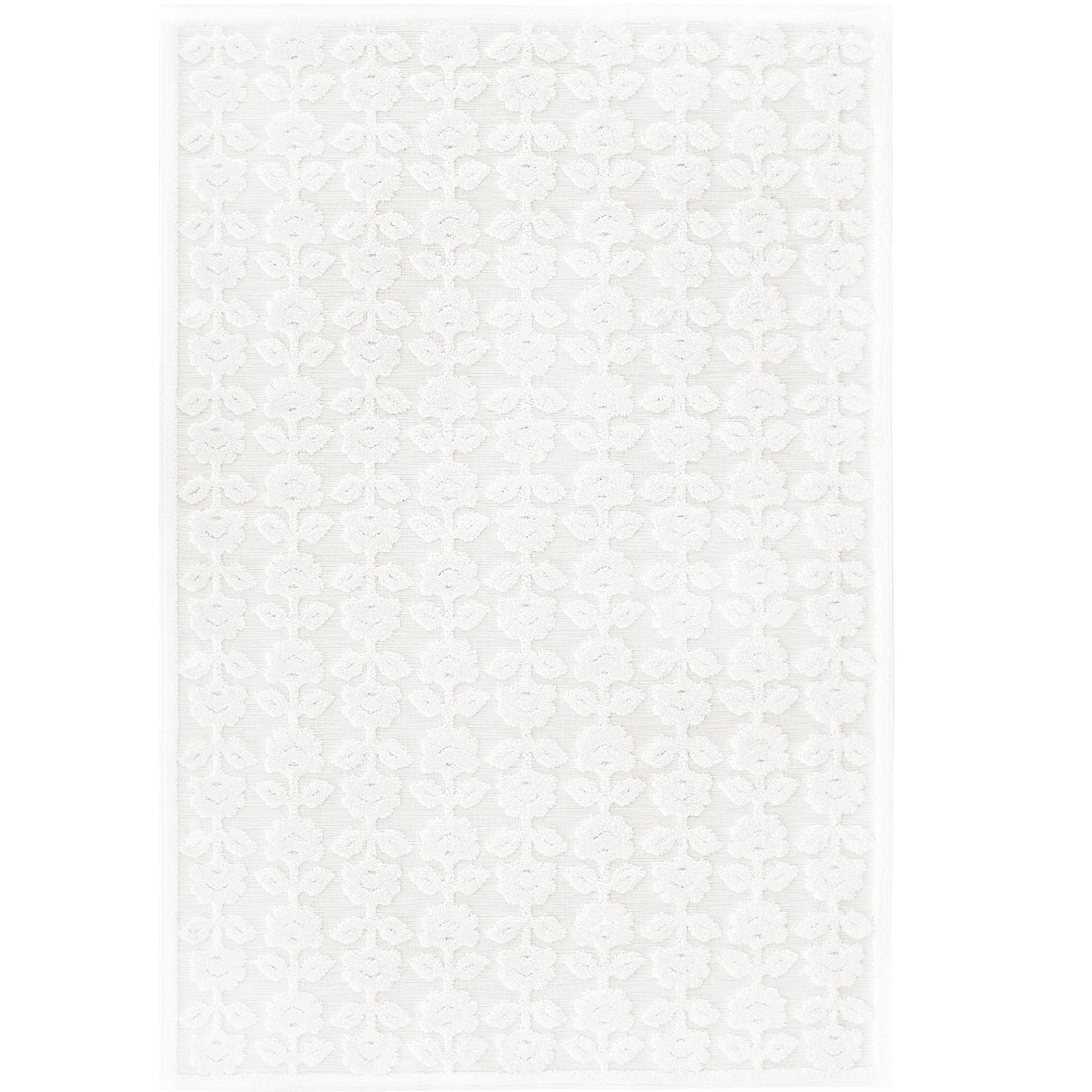 My Texas House Poppy 9' x 12' Natural Floral Indoor/Outdoor Area Rug | Walmart (US)