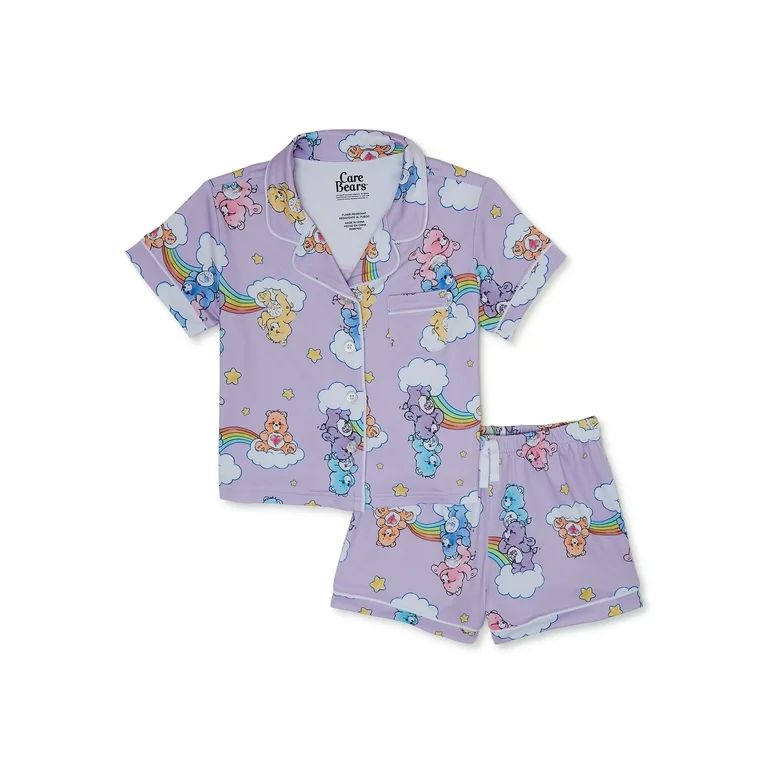 Care Bears Girls’ Pajama Sleep Set, 2-Piece, Sizes 4-12 | Walmart (US)