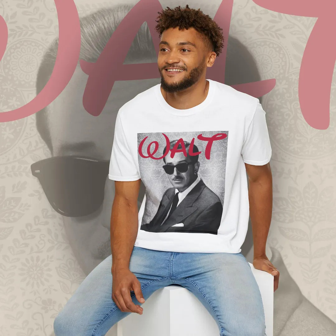 Retro Classic WALT Graphic Tee - Soft Unisex Vintage T-shirt for Disney Fans, Magic Kingdom Vacat... | Etsy (US)