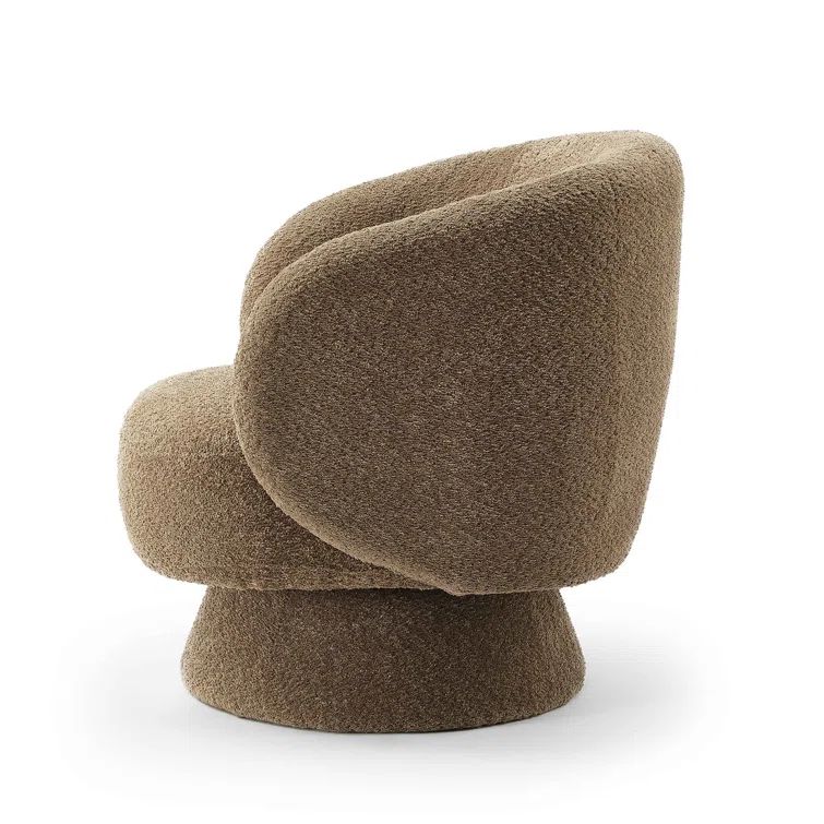 Saboor Minimore Modern Style Swivel Accent Chair  & Barrel Chair | Wayfair North America