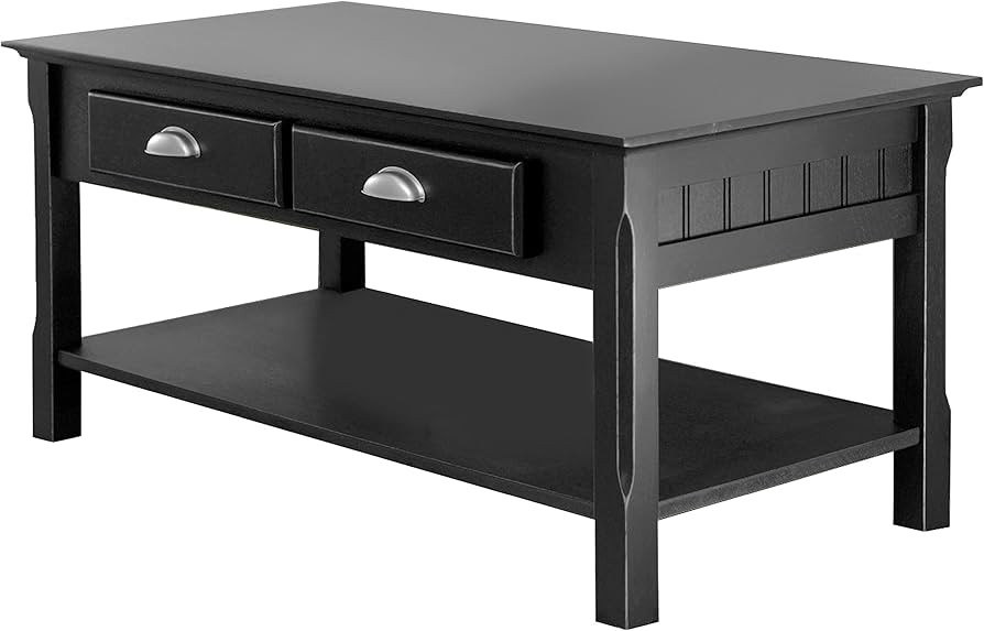Winsome Timber Occasional Table, Black, 38 inches | Amazon (US)