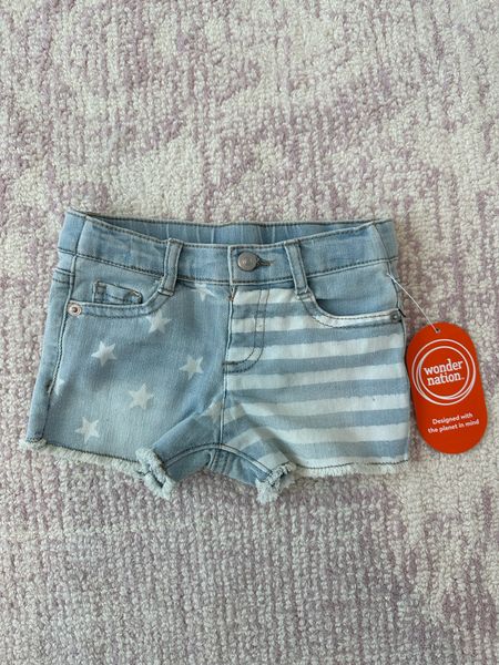 Cutest toddler Fourth of July shorts from Walmart 🇺🇸 #walmartfinds #toddlergirls 

#LTKkids #LTKfamily #LTKSeasonal