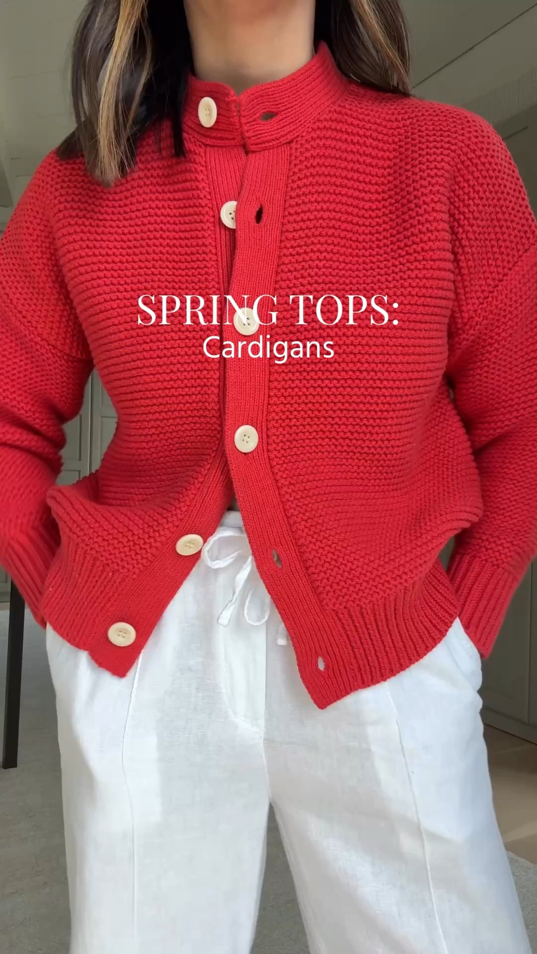 Spring Tops to rotate: cardigan! So many options out right now - chunky, short sleeve, cashmere, cotton. 

Alex Mill cardigan xs
Gap Factory linen pants petite xs
Amazon jelly flats 5
Mansur Gavriel tote
Polo Ralph Lauren hat
Quince earrings
Dorsey James necklace 15”


#LTKPetite #LTKgrwm