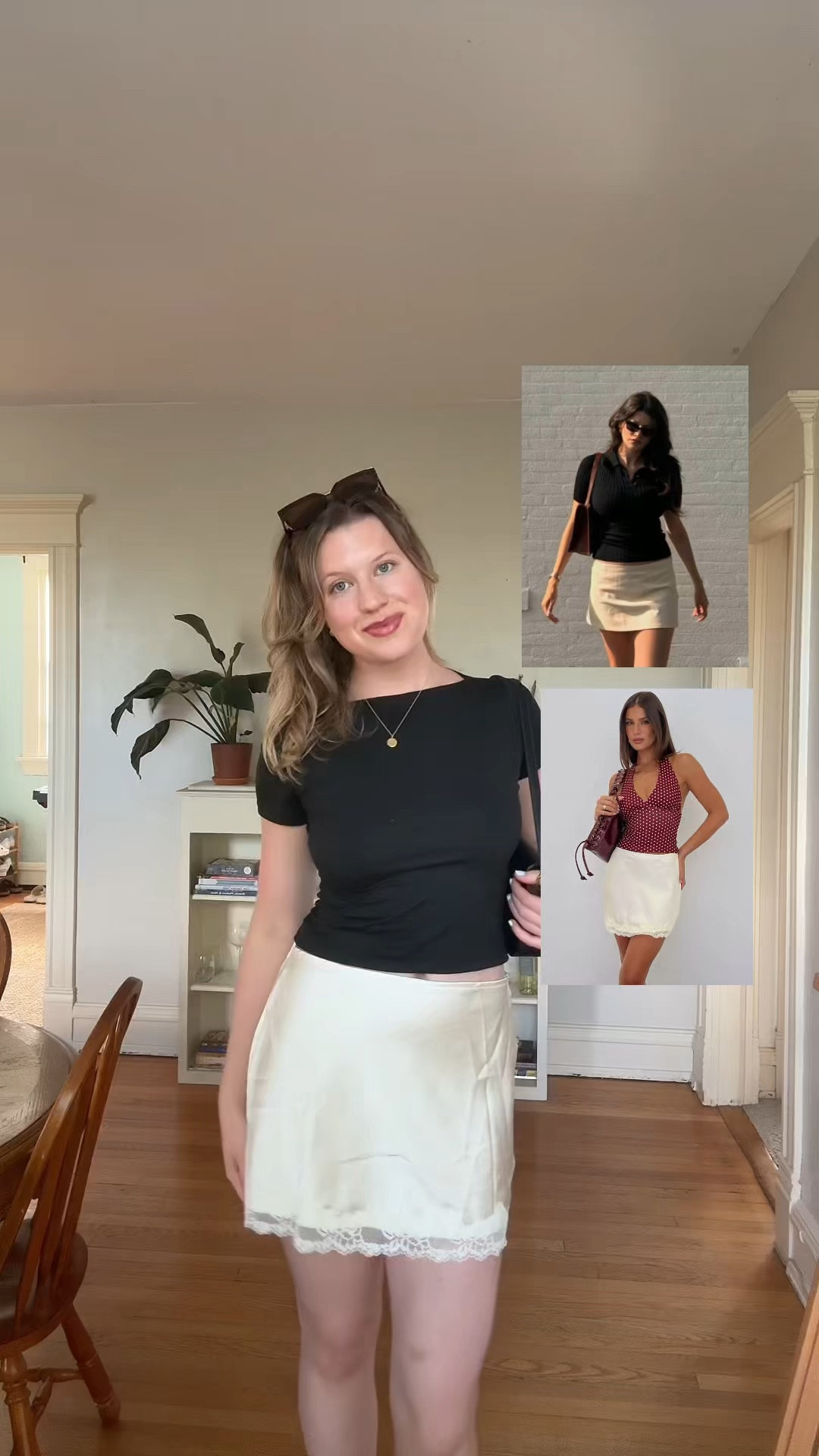 Princess Polly lace mini skirt! So chic! I’m 5’11” wearing a size 8 💫 #miniskirt #laceskirt #satinskirt #chicstyle #summeroutfits

#LTKootd #LTKSeasonal #LTKTall