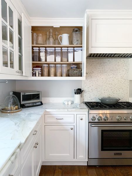 Because I was able to better space plan this kitchen, we ended up with a spare cabinet to contain the baking ingredients and cereal containers … which is exactly what mom was hoping for! These are great containers that keep everything fresh … and they’re easy to grab from a cabinet.

#LTKfamily #LTKfitness #LTKhome